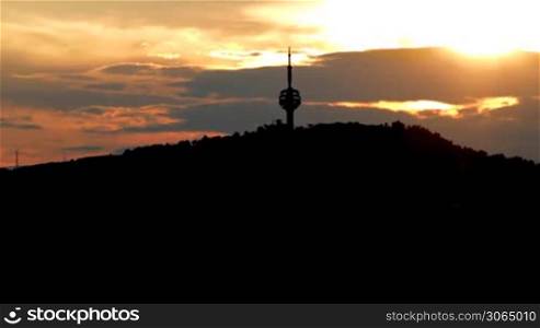 TV tower in Sarajevo, Bosnia and Herzegovina, Hum hill,