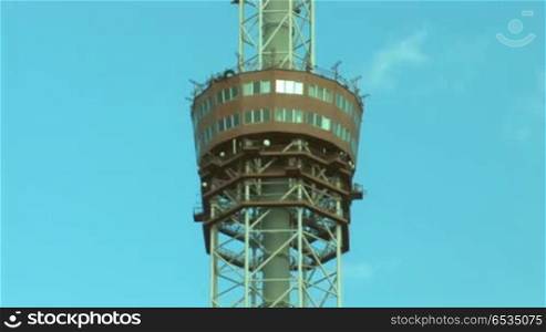 TV transmitter tower in Kyiv