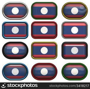 twelve buttons of the Flag of Laos