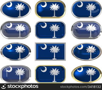 twelve Great buttons of the Flag of South Carolina