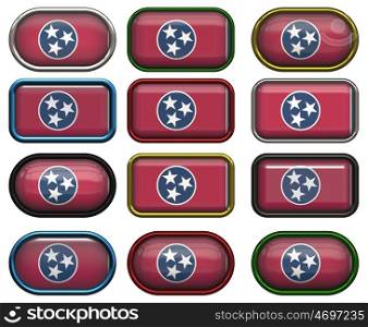 twelve Great buttons of the Flag of Tennessee
