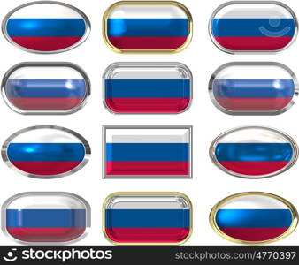 twelve Great buttons of the Flag of the Russian Federation