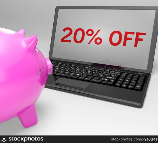 Twenty Percent Off On Notebook Shows Sales And Promotions