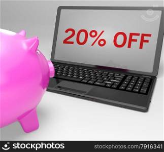 Twenty Percent Off On Notebook Shows Sales And Promotions