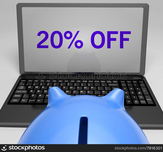 Twenty Percent Off On Notebook Shows Sellouts And Bargains