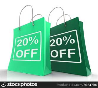 Twenty Percent Off On Shopping Bags Show 20 Bargains