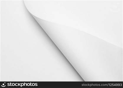 twisted white paper sheets background texture for design