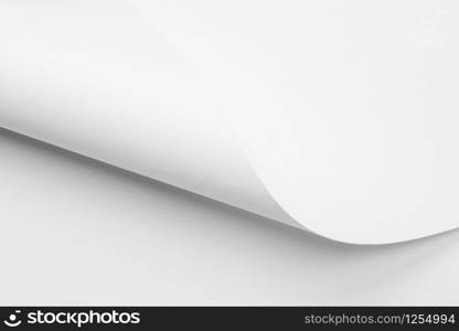 twisted white paper sheets background texture for design