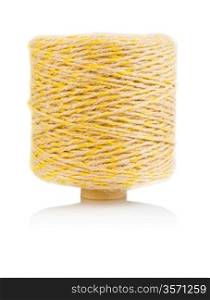 twisted yellow string