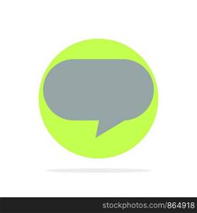 Twitter, Chat, Chatting Abstract Circle Background Flat color Icon