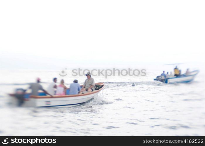 Two Boats off Costa Rica