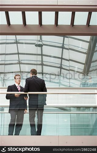 Two Businessmen Talking