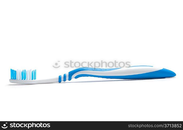 two color toothbrushes