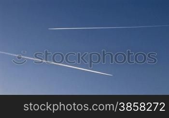 two contrails