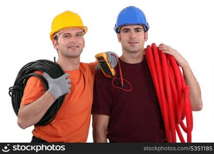 Two electricians