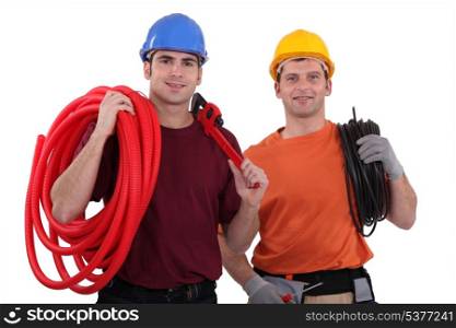 Two electricians