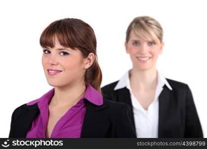 Two female executive.