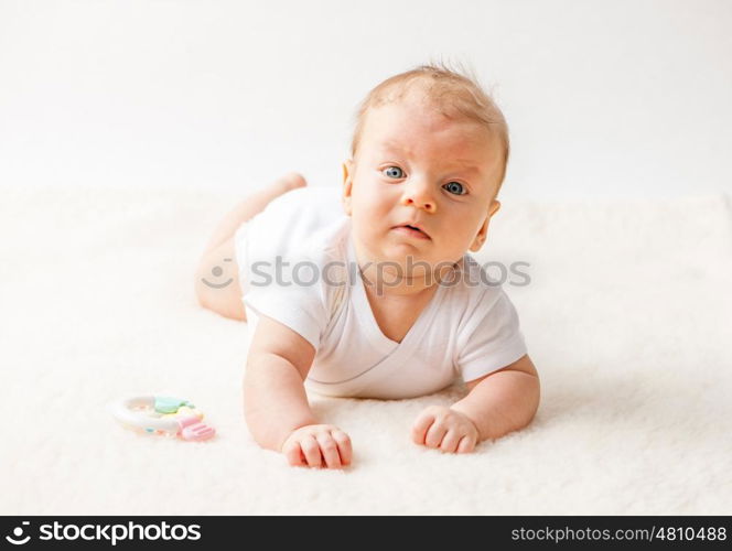 Two months old newborn baby