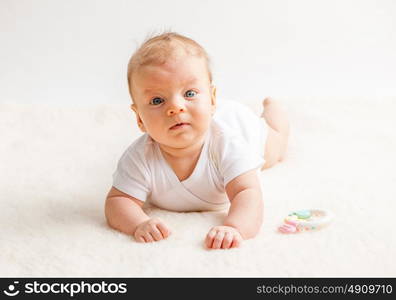 Two months old newborn baby