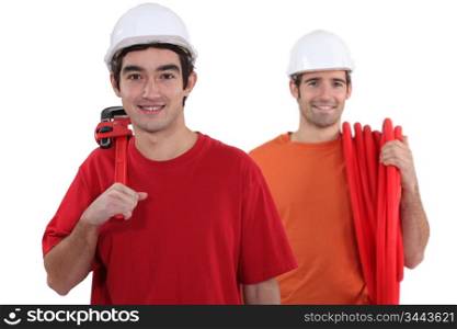 Two plumbers