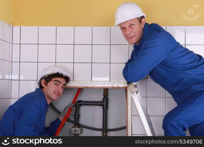 Two plumbers