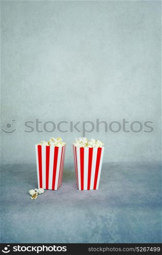 Two popcorn boxes