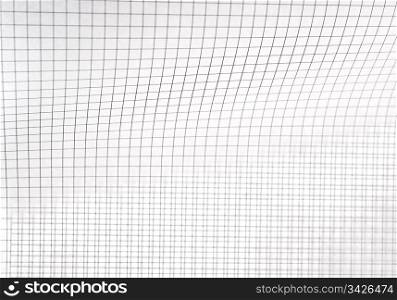 two sheets of curving graph paper