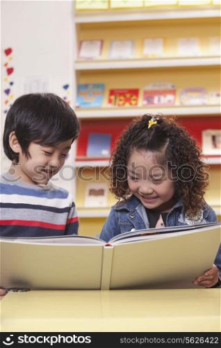 Two Students Reading