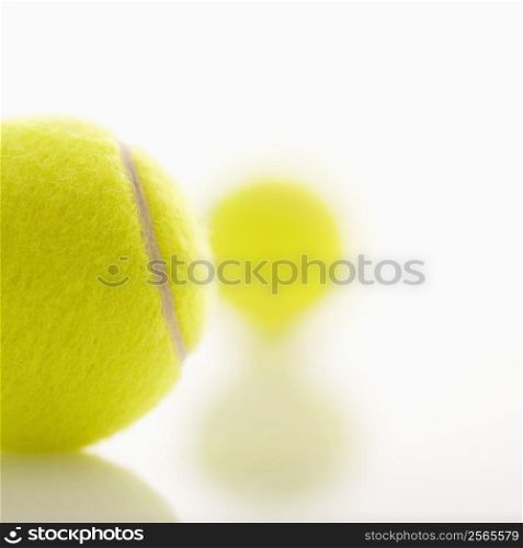 Two tennis balls.