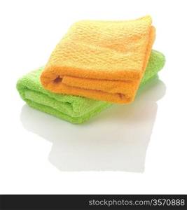 two towels isolated