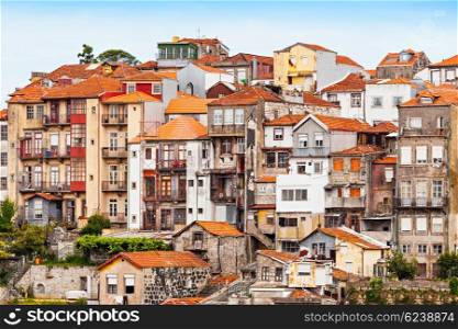 Typical architecture in the center of Porto, Portugal