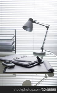 Typical desk in a typical office.