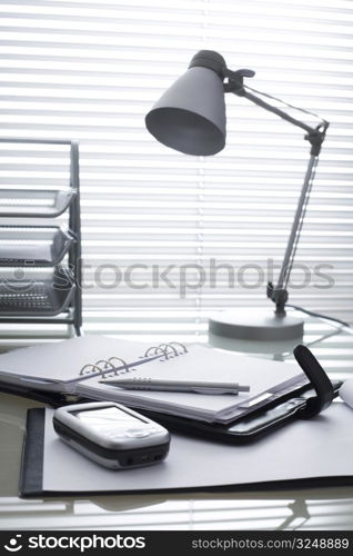 Typical desk in a typical office.