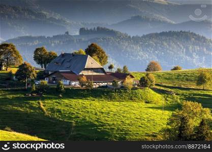typical farmhouse in the Black Forest