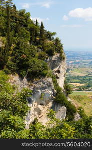 Typical Italian landscape in Tuscany