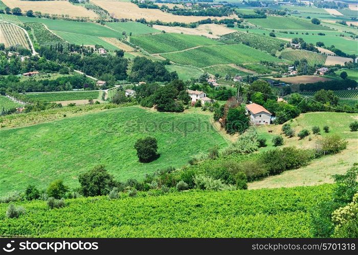 Typical Italian landscape in Tuscany