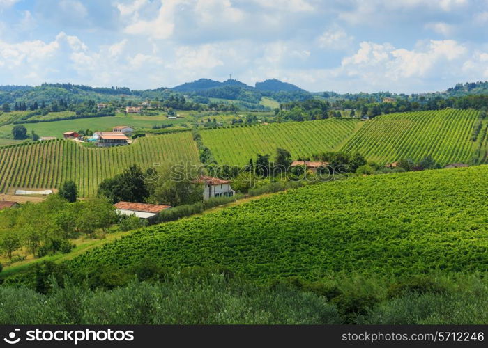 Typical Italian landscape in Tuscany