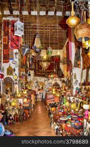 typical Moorish North African market