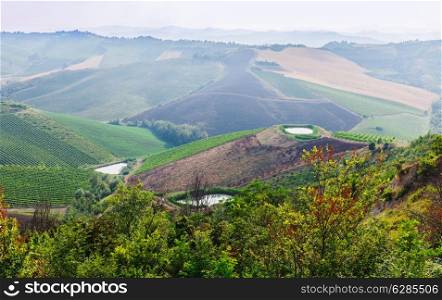 Typical rural landscape in Tuscany. Italy