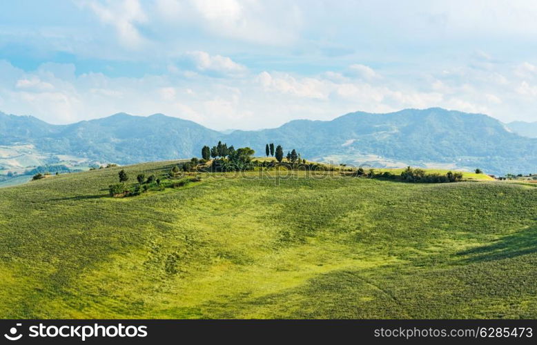 Typical Tuscan farmhouse in Italy