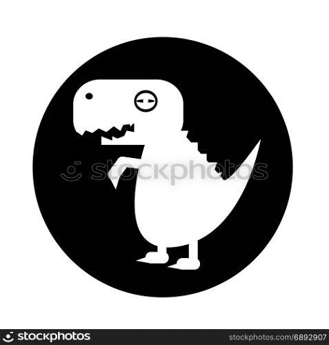 Tyrannosaurus dinosaur icon