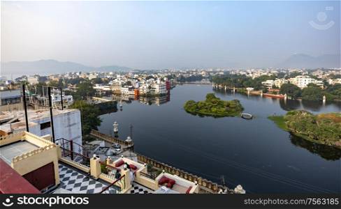 Udaipur , also known as the City of Lakes, is a city in the state of Rajasthan in India. It is the historic capital of the kingdom of Mewar in the former Rajputana Agency.