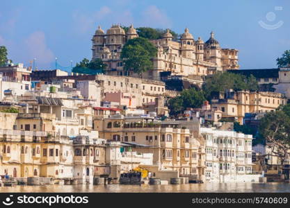 Udaipur City Palace in Rajasthan is one of the major tourist attractions in India