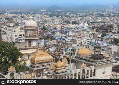 Udaipur City Palace in Rajasthan is one of the major tourist attractions in India