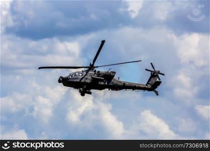 UH-60 Blackhawk and Apache. International Military Training  Saber Strike 2017 , Adazi, Latvia, from 3 to 15 June 2017. US Army Europe-led annual International military exercise Saber Strike Field Training Exercise in Latvia.