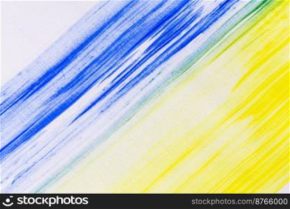 ukranian flag acrylic paint texture drawingstate  yellow blue