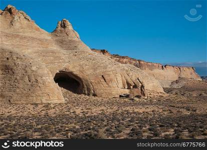 Ulrike&acute;s Cave in a national park, Amangiri, Canyon Point, Utah, USA