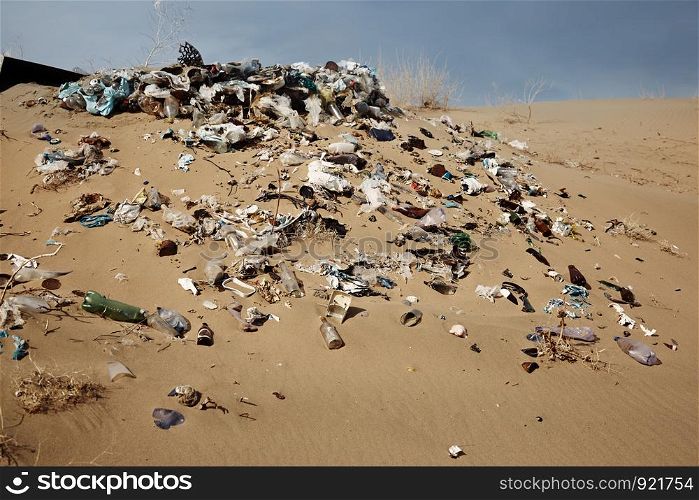 Unauthorized rubbish dump