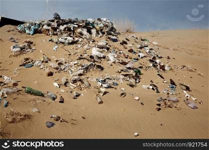 Unauthorized rubbish dump