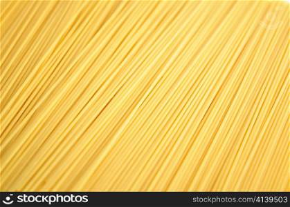 uncooked spaghetti , close up shot for background
